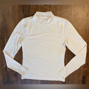 SPANX Cream Long Sleeve Women's Top